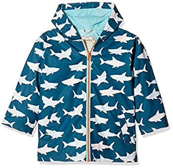 【中古】【インポート品・未当て嵌める】Hatley ボーイズ スプラッシュ上衣 US 大きさ: 5 色合い: 青色