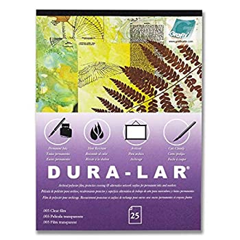 【中古】【39shop】【輸入品・未使用】Grafix★Clear .005 Dura-Lar Film 28cm by 36cm 25 Sheets(新古品)|アトリエ絵利奈