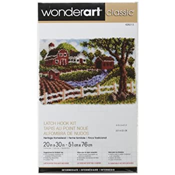 【中古】【輸入品・未使用】Wonderart クラシックヘリテージホームヘッドラッチフックキット 20インチ x 30インチ