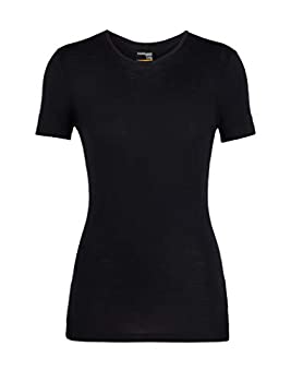 【中古】【39shop】【輸入品・未使用】Icebreaker★Merino Women's WMNS 175日常のSsクルー、ブラック、S(新古品)|アトリエ絵利奈
