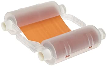 【中古】【インポート品・未当て嵌める】Brady B30-R10000-OR 200\u0027 Length x 4.33 Width Orange BBP31 Heavy-Duty Ribbon by Brady