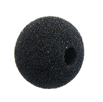 【中古】【輸入品・未使用】Windtech 3/8 Inside Diameter Round Black Foam 1500 Series Windscreen by WindTech