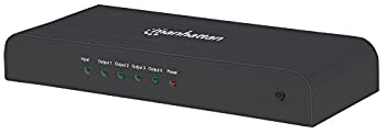 【中古】【輸入品・未使用】Manhattan 4ポートHDMI スプリッター 4ポート 4K @ 30Hz AC電源 207515