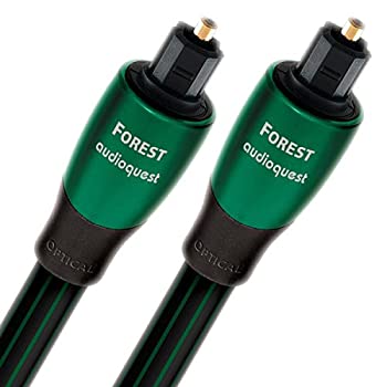 【中古】【インポート品・未当て嵌める】AudioQuest Forest Toslink グラスファイバーデジタルオーディオケーブル - 2フート (0.75m) 緑であること
