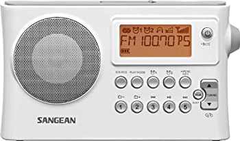 【中古】【39shop】【輸入品・未使用】Sangean★PR-D14 AM/FM-RDS Portable Receiver with USB-White by Sangean（新古品）｜アトリエ絵利奈