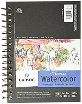 【中古】【輸入品・未使用】Canson Artist Series Watercolor Pad 5.5X8.5 Side Wire by Canson