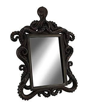 【中古】【インポート品・未当てはめる】Veronese 脂とガラスバニティミラー岸べ内観かざり付けるタコ写真立て仕上表鏡11 X 14.5 X 5.5inブロンズ 一大いさ ブロンズ
