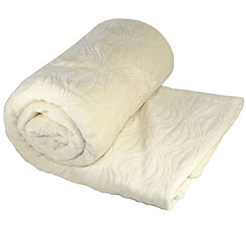 【中古】【39shop】【輸入品・未使用】Home★Soft Things キルトフランネルフリース刺繍スローブランケット 50インチ x 60インチ アンティークホワイト（新古品）｜アトリエ絵利奈