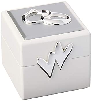 【中古】【輸入品・未使用】(Ring Box) - Elegance Wedding Ring Box with Double Rings
