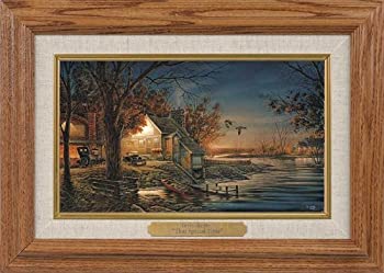 【中古】【インポート品・未当て嵌める】That人並み外れたな第四次元Framedオークコラージュby Terry Redlin その他-花・ガーデン・DIY