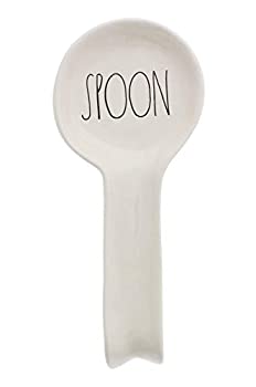 【中古】【39shop】【輸入品・未使用】希少なRae★Dunn by Magenta SPOON 大きな文字 スプーン置き 10.5インチ 正しい向きにスプーン付き（新古品）｜アトリエ絵利奈