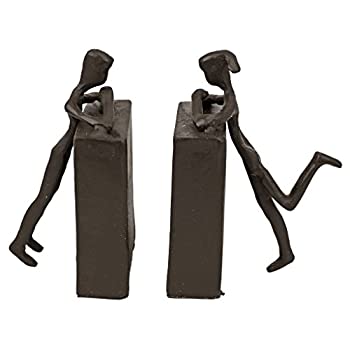 【中古】【39shop】【輸入品・未使用】デザイントスカーノover★the Bookshelf Cast Iron Statues(新古品)|アトリエ絵利奈