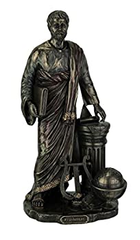 【中古】【インポート品・未当て嵌める】ピタゴラスののSamos Mathematician Statue Sculpture