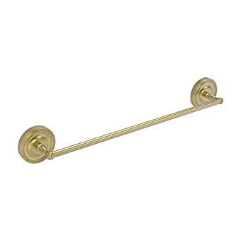 【中古】【インポート品・未当てはめる】Allied Brass R-31/18-SBR 18-Inch Towel Bar Satin Brass by Allied Brass