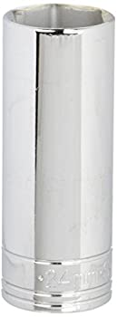 【中古】【輸入品・未使用】S K Hand Tools SKT40024 .50in. Drive 6 Point Deep Socket 24mm