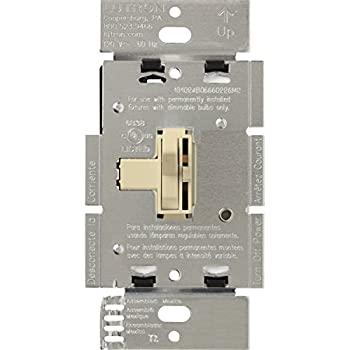 【中古】【輸入品・未使用】Lutron AYF-103P-IV Ariadni 8 A 3-Way/Single Pole 3-Wire Fluorescent Dimmer Switch Ivory by Lutron