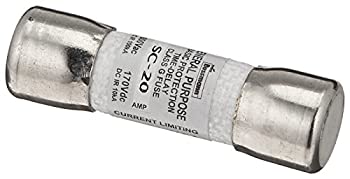 【中古】【輸入品・未使用】Bussmann SC-20 カートリッジ 低電圧 遅延ヒューズ 600 Vac/170 Vdc 20 Amp