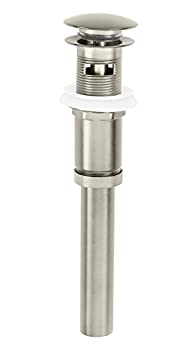 【中古】【輸入品・未使用】(Polished Nickel) - Westbrass D410A-05 Nickel Vessel Bathroom Sink/Drain