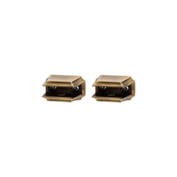 【中古】【輸入品・未使用】Geometricシェルフブラケットのみ 1.75 Inch A7950-PA 1