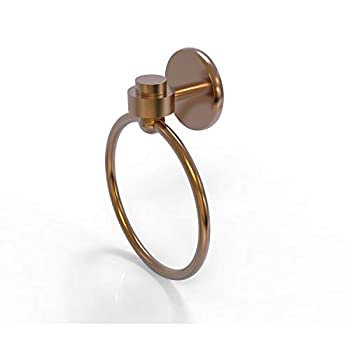 【中古】【インポート品・未当て嵌める】Allied Brass 7116-BBR 15糎 Towel Ring Brushed Bronze