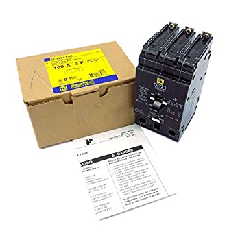 【中古】【輸入品・未使用】スクエアD回路ブレーカー 100アンペア 3極 EDB34100
