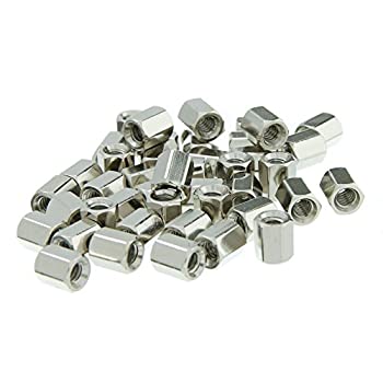 【中古】【輸入品・未使用】ケーブル卸売業六角ナット、＃4から40、100個、5.0ミリメートル
