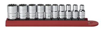 【中古】【輸入品・未使用】KD Tools KDT80307 10 Piece 0.25 Inch Drive 12 Point Standard Sae Socket Set