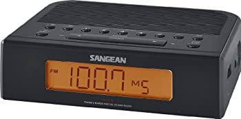 【中古】【インポート品・未当て嵌める】Sangean RCR-5BK Digital AM/FM Clock Radio (Black) オーディオ-ラジオ-TV・オーディオ・カメラ