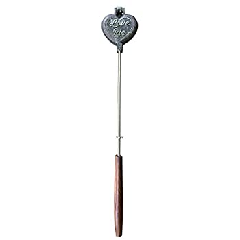 【中古】【輸入品・未使用】Rome Industries love Pie Heart Shaped Pie Iron Cast Iron 4.25\