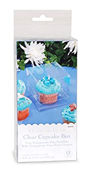 【中古】【輸入品・未使用】Darice 12 Piece Cupcake Box 3.5 by 3.5 by 3.5 Clear by Darice