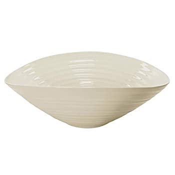【中古】【インポート品・未当て嵌める】Portmeirion Sophie Conran Pebble Salad Bowl Medium その他-キッチン用品・食器・調理器具