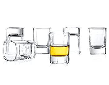 【中古】【輸入品・未使用】JoyJolt Heavy Base Shot Glass Set 2-Ounce Shot Glasses by JoyJolt