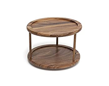 【中古】【輸入品・未使用】Lipper International 竹 14インチターンテーブル 10\