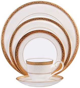 【中古】【輸入品・未使用】Noritake Odessa Gold 5-Piece Place Setting by Noritake