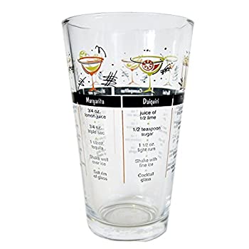 【中古】【輸入品・未使用】16.2 Ounce Classic Cocktail Recipe Glass by Greenbrier