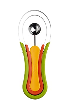 【中古】【輸入品・未使用】Chef'n Scoop Troop Melon Baller and Fruit Scoop Set