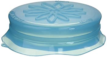 【中古】【輸入品・未使用】Blossom Mason and Canning Jar Sipping and Drinking Lid Caps Silicone For Wide Mouth Size Mason Jars 4-Inches; Blue; 1 Lid by Spice Ratc