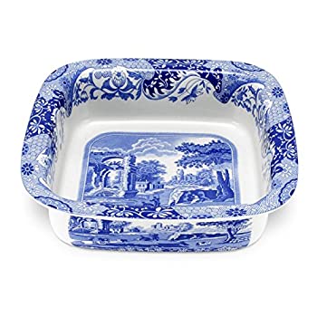 【中古】【輸入品・未使用】Spode Blue Italian Square Dish by Spode