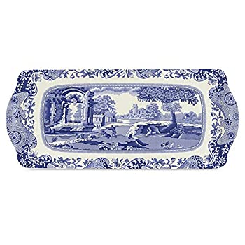 【中古】【39shop】【輸入品・未使用】Pimpernel★Blue Italian Sandwich Tray by Pimpernel（新古品）｜アトリエ絵利奈