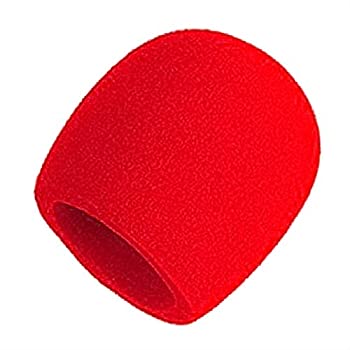 【中古】【輸入品・未使用】Performance Plus WS-1R Deluxe Foam Ball Style Windscreen Red by Performance Plus