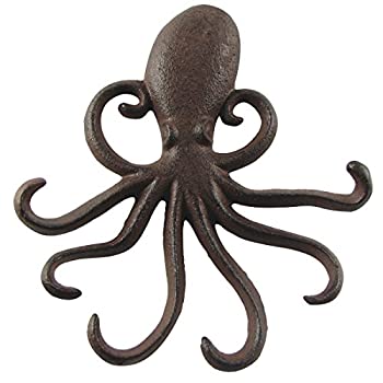 【中古】【39shop】【輸入品・未使用】Wall★Mount Swimming Octopus Tentacles Key Hook 6 Tentacle Hooks Beach Home Decor（新古品）｜アトリエ絵利奈 11,060円