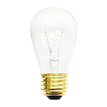 【中古】【輸入品・未使用】Bulbrite 701111 - 11S14C - 11ワット S14 クリアサイン電球 (40個パック)