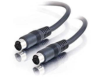 【中古】【輸入品・未使用】C2G Value Series 6ft Value Series S-Video Cable - Video cable - S-Video - 4 pin mini-DIN (M) to 4 pin mini-DIN (M) - 6 ft - black