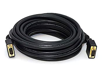 【中古】【輸入品・未使用】Monoprice 約7.6m (25 フィート) スーパー VGA M/M CL2 定格 (インウォール取付用) ケーブル フェライト コア付き (金メッキ) 9,344円