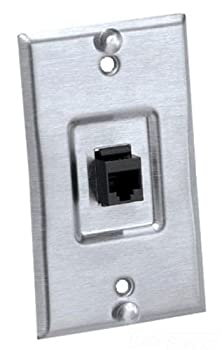 【中古】【インポート品・未当て嵌める】PANDUIT kwp6py TX plus-category足懸かり石ころ壁電話を掛ける一皿