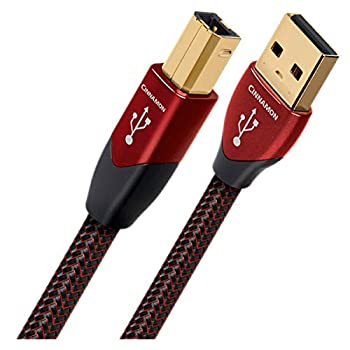 【中古】【インポート品・未当て嵌める】AudioQuest 肉桂 USB A - USB B 有線テレビ - 5フート (1.5m)