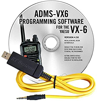 【中古】【インポート品・未当てはめる】Yaesu VX-6R USB マイコン有線テレビ\u0026プログラムソフトウエア