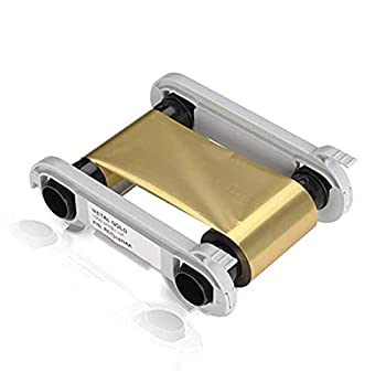 【中古】【輸入品・未使用】Evolis RCT016NAA Gold printer ribbon