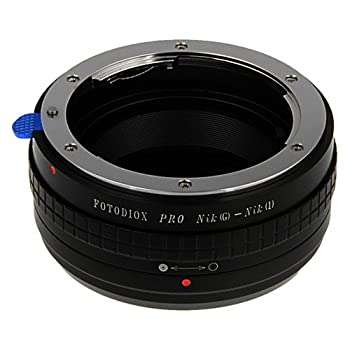 【中古】【輸入品・未使用】Fotodiox Pro Lens Mount Adapter Compatible with Nikon F-mount G-Type Lenses to Nikon 1-Mount Cameras