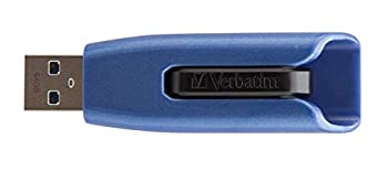 【中古】【輸入品・未使用】VERBATIM USB 3.0 V3 MAX BLACK BLUE 64GB